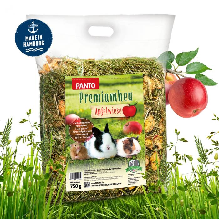 Panto Apfelwiese šienas su obuoliais , 750 g