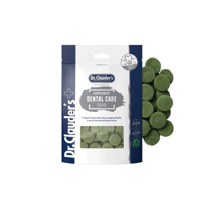 Dr. Clauder's Supplement Snack Dental Care maisto papildas dantims, 150 g