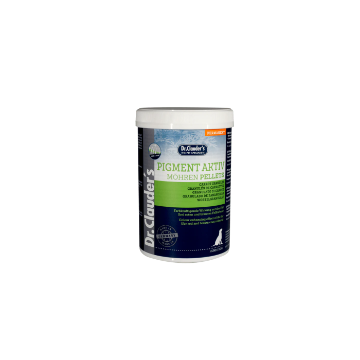 Dr. Clauder's Hair - Skin Pigment Aktiv Möhren Pellets morkų graulės šunų kailiui, 600 g