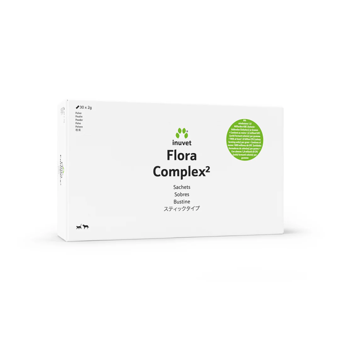 Inuvet FloraComplex papildas šunims, palaiko žarnyno florą ir imuninę sistemą, N30