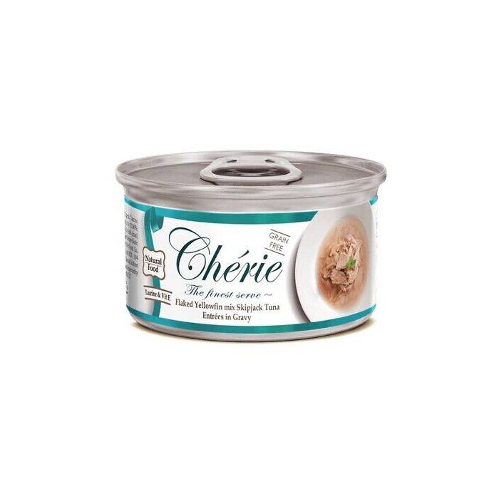 Cherie šlapias kačių maistas su tunu, 80 g