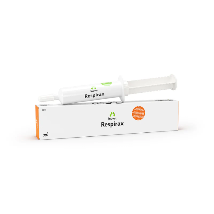 Inuvet Respirax pasta kvėpavimo takams katėms, 60 ml