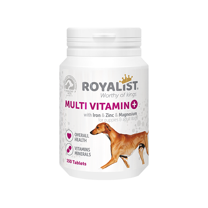Royalist Multi Vitamin Puppy and Dog multivitaminai jauniems ir suaugusiems šunims, N150