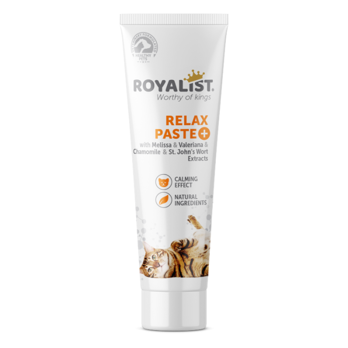 Royalist Cat Relax stresą mažinanti pasta katėms, 100 g