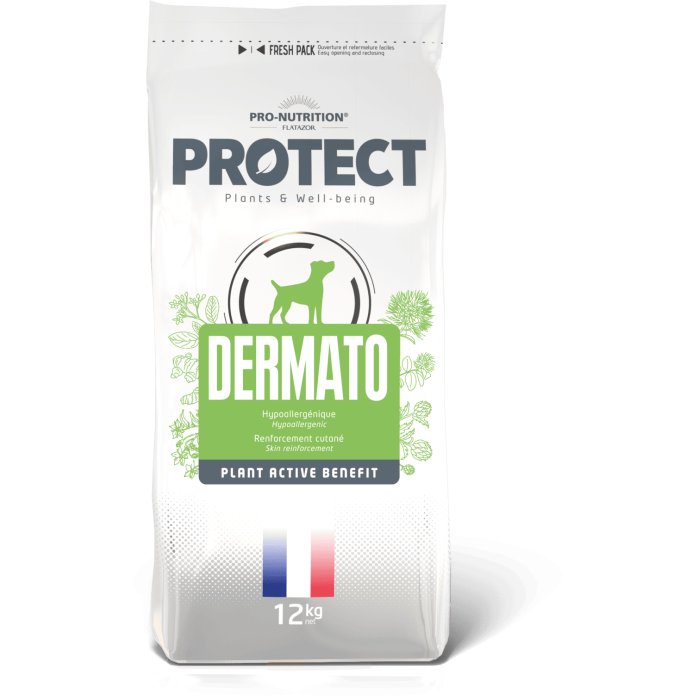 Pro Nutrition Protect Dermato sausas maistas odos problemų turintiems šunims, 12 kg