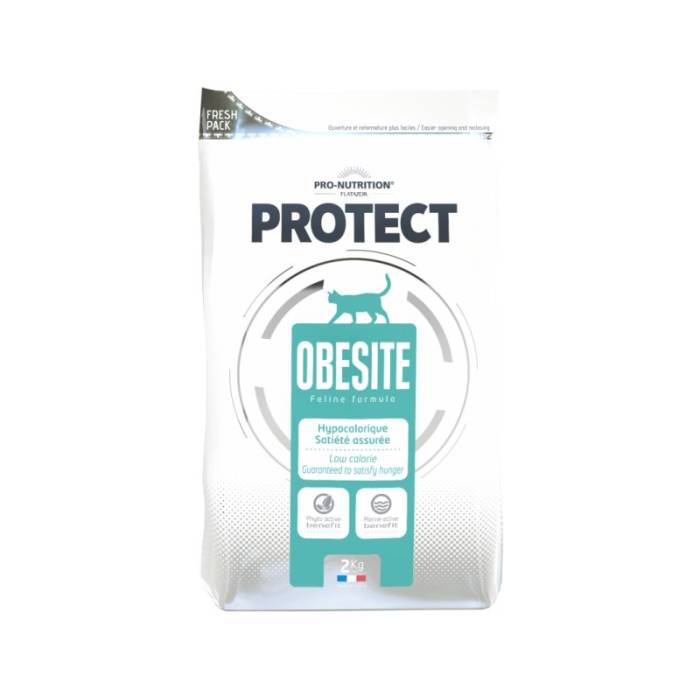 Pro Nutrition Protect Obesite sausas maistas antsvorio turinčioms katėms, 2 kg