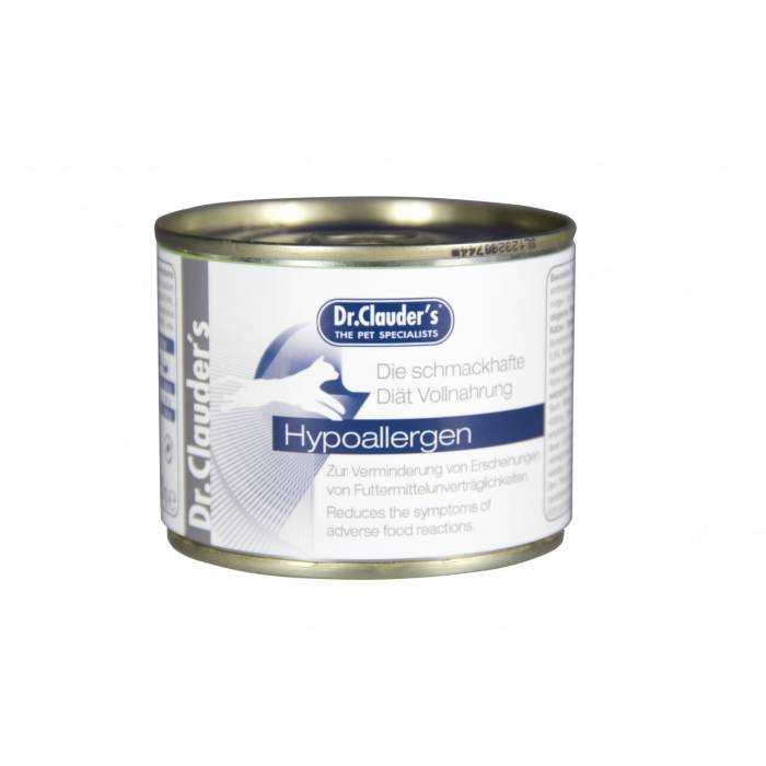 Dr. Clauder's Hypoallergen Diet šlapias maistas alergiškoms katėms, 200 g
