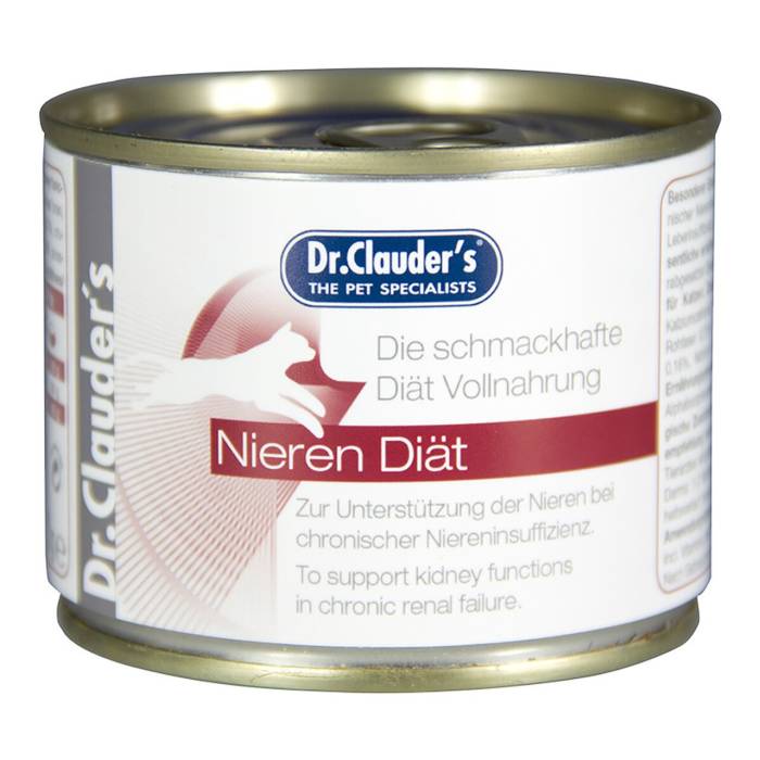 Dr. Clauder's Kidney Diet šlapias maistas inkstų problemų turinčioms katėms, 200 g