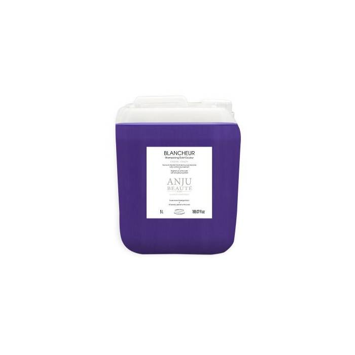 Anju Blancheur baltą spalvą išryškinantis šampūnas, 5 l