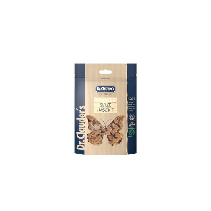 Dr. Clauder´s Trainee Snack Insekt skanėstas šunims ir katėms gabaliukais su vabzdžiais, 80 g