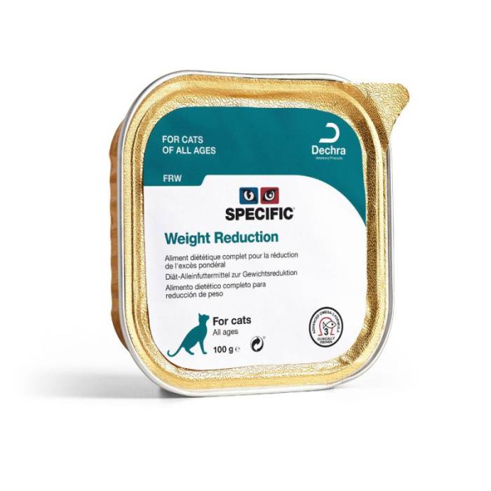 Specific FRW Weight Reduction konservas katėms, turinčioms viršsvorio, 7 x 100 g