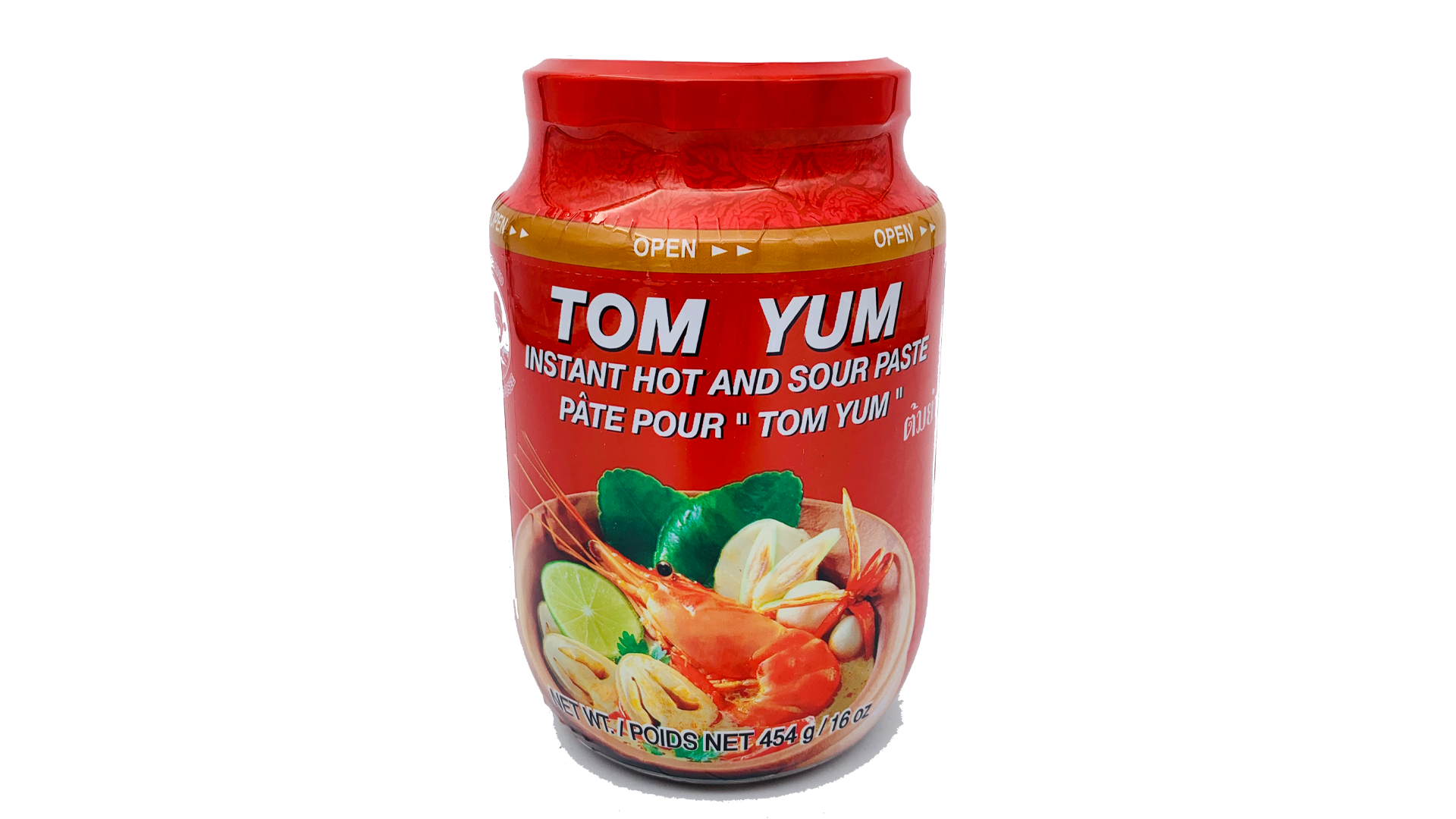 Tom Yum pasta stikle COCK, 454 g