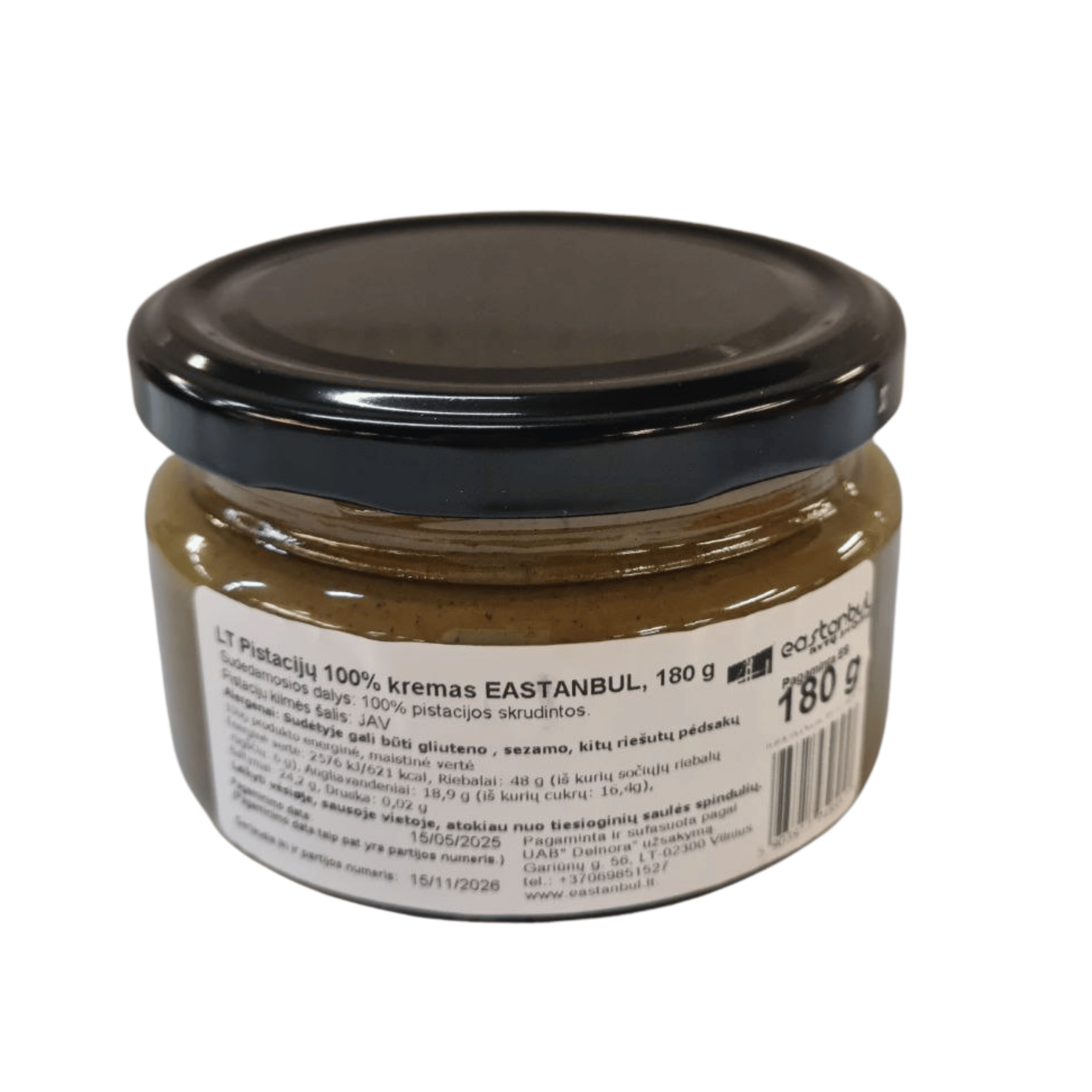 Pistacijų 100% pasta EASTANBULL, 180 g