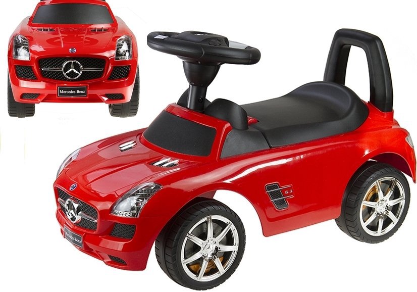 Paspiriamas automobilis "Mercedes-Benz SLS AMG", raudonas