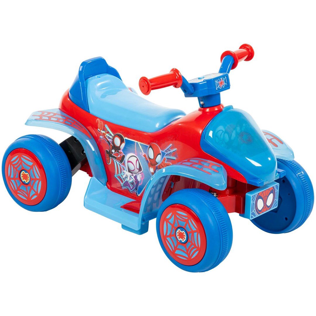 Vaikiškas elektrinis raitelis Quad Spidey Mini Huffy 19065W