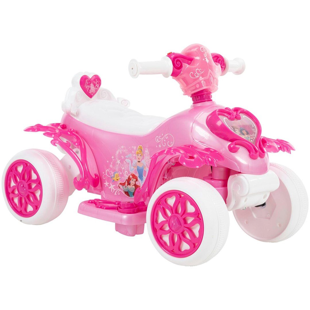 Vaikiškas elektrinis raitelis Quad Princess Bubble Huffy 19055W
