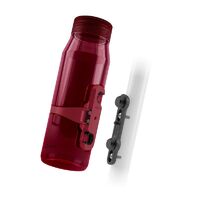 Gertuvė Fidlock Twist 700 life set + bb transparent t.raudona, Fidlock logo