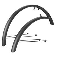 Purvasaugiai Syncros Road gravel fender set for AL/CB black 700C