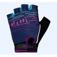 Pirštinės vaikiškos Apura Glove Stripe mėlyna/violetinė