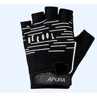 Pirštinės vaikiškos Apura Glove Stripe juoda/balta