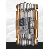 Mini įrankių rinkinys Crankbrothers Multi 19 geltona