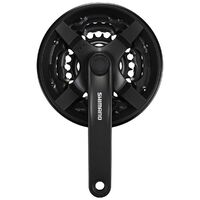 Švaistiklis Shimano 6/7/8-Speed Black FC-TY301 48/38/28T 170mm