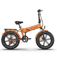 Dviratis 20 elektrinis sulankstomas Engwe EP-2 PRO 750Wh oranžinis