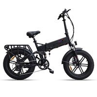Dviratis 20 elektrinis sulankstomas Engwe Engine X 750Wh juodas