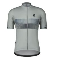 Marškinėliai vyr. trumpom rankovėm Scott RC Team 10 SS light grey/dark blue