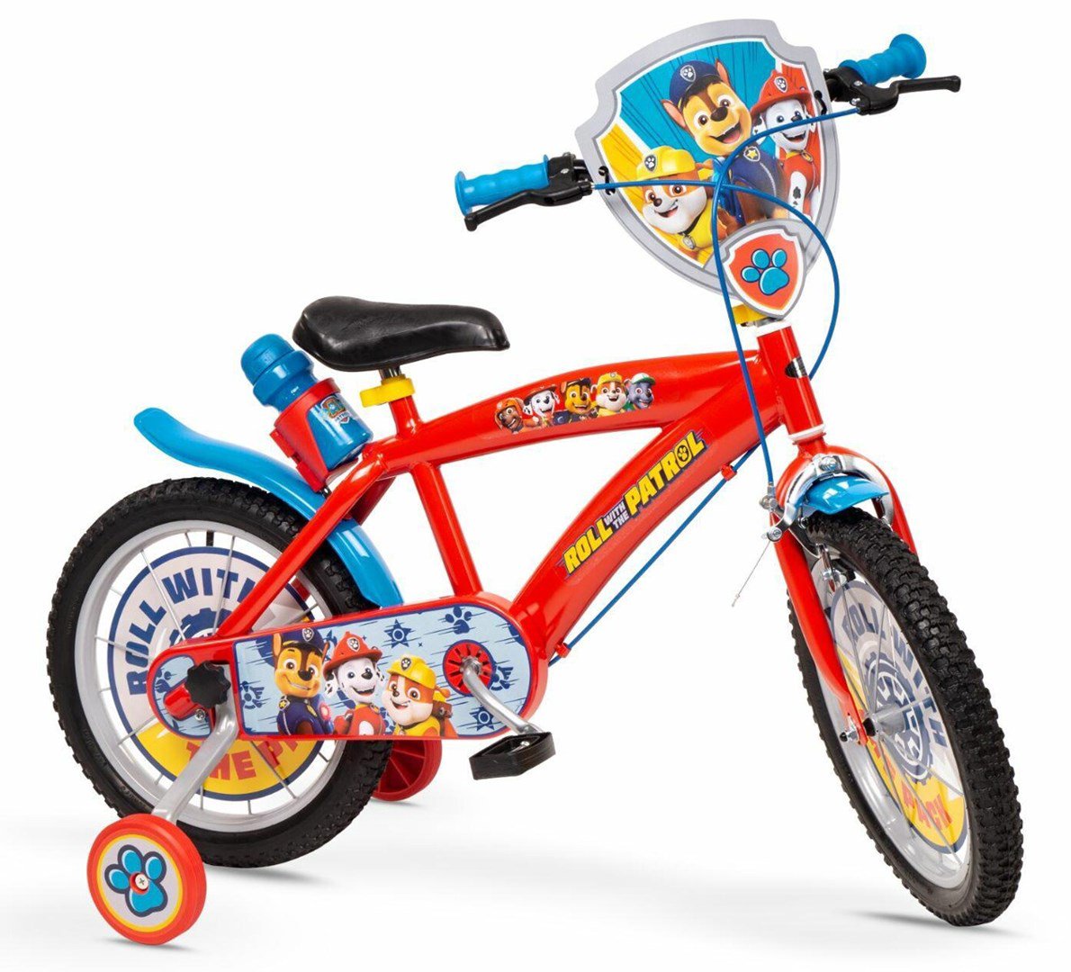 Vaikiškas dviratis 16" Paw Patrol Red 1678 NAUJAS TOIMSA