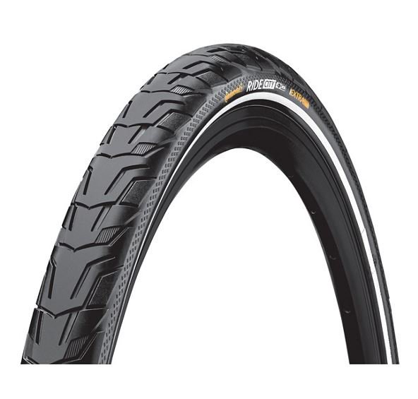 Padanga 26" Continental Ride City Tire 26x1.75 Black Reflex 900g