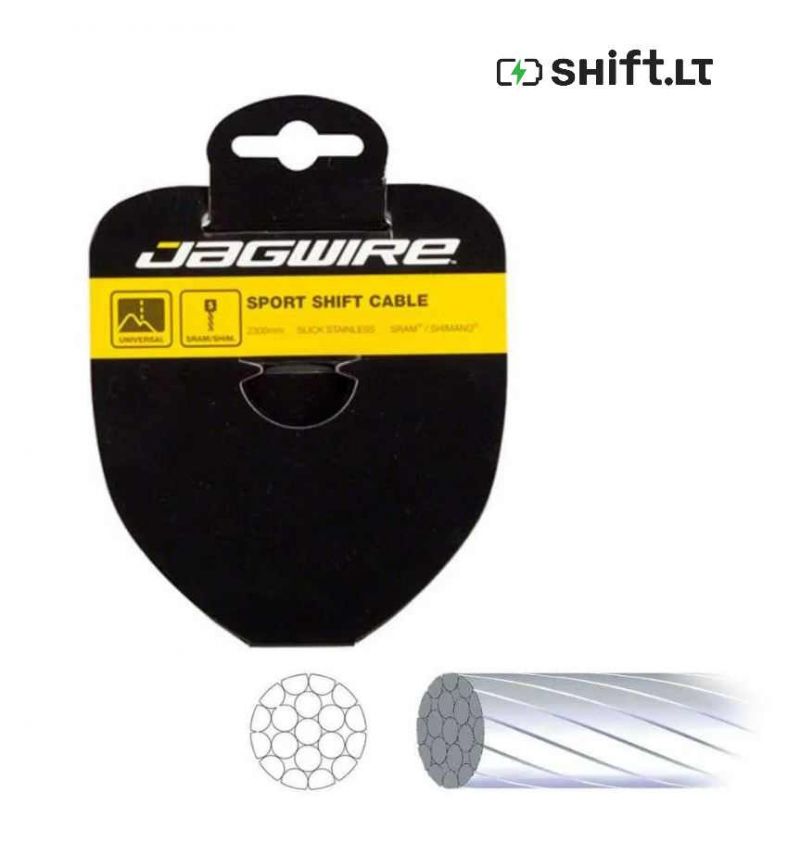 Pavarų trosas Jagwire Sport Slick (2300mm) - tinkantis Engwe EP2 PRO