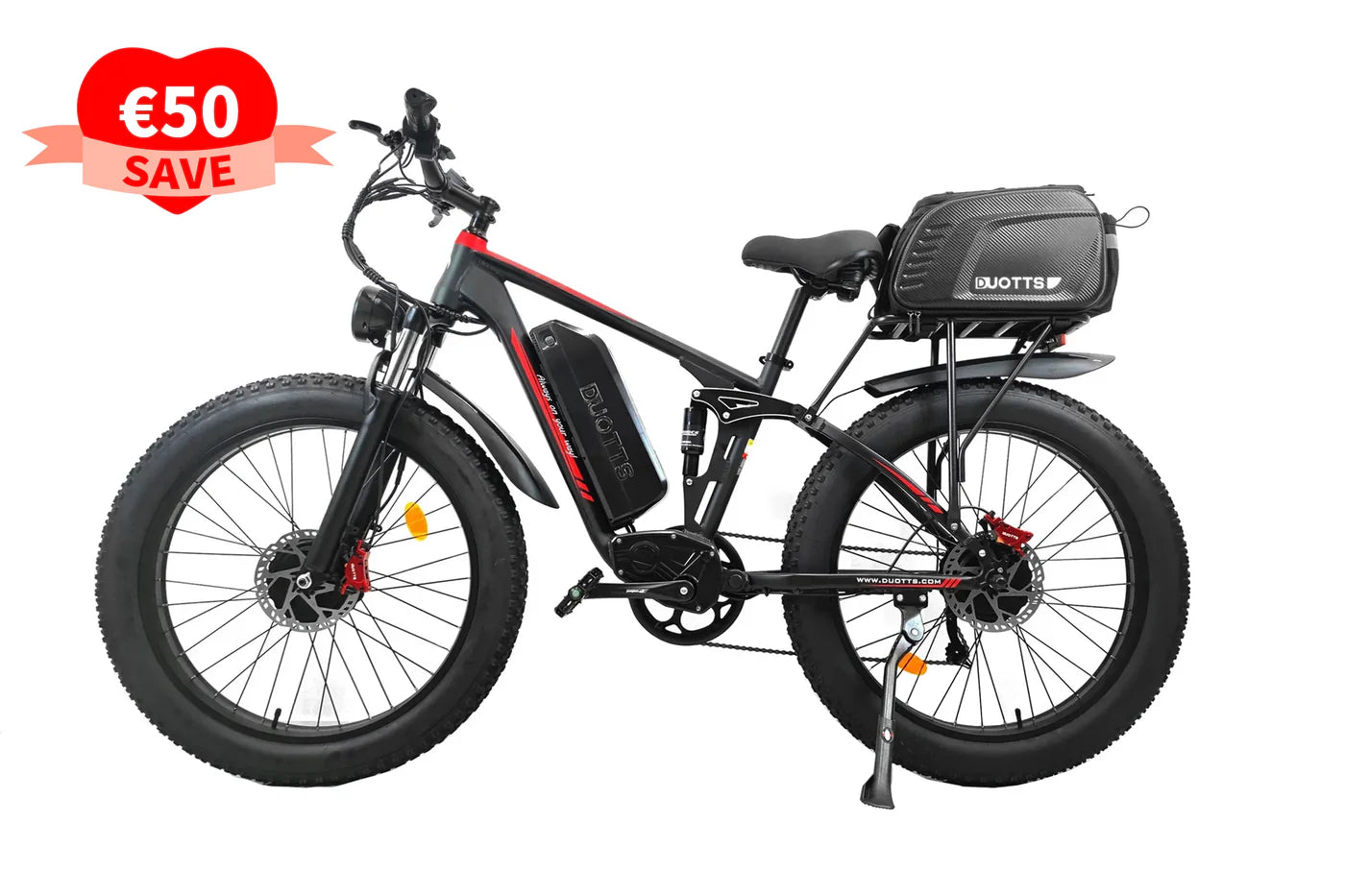 DUOTTS S26 750*2W elektrinis dviratis