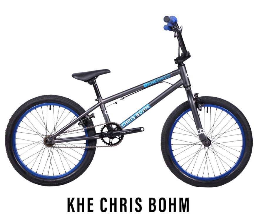 Dviratis 20" KHE BMX KHE CHRIS BÖHM SE juodas - vienas dydis