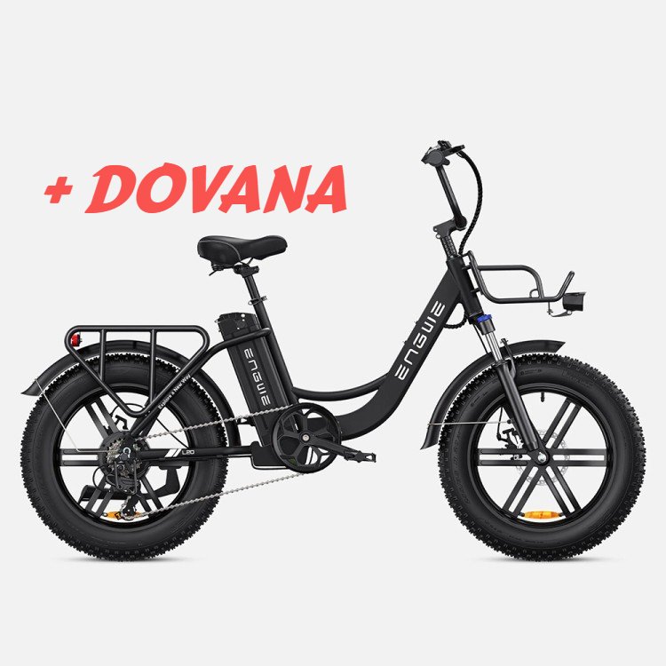 Dviratis 20 elektrinis Engwe L20 500 Wh juodas