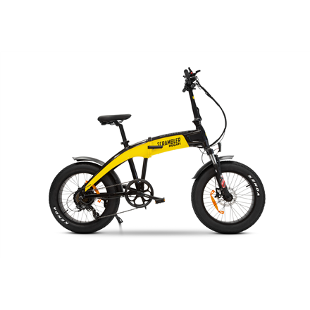 Elektrinis dviratis Ducati Scrambler  SCR-E, Warranty 24 month(s), juodas