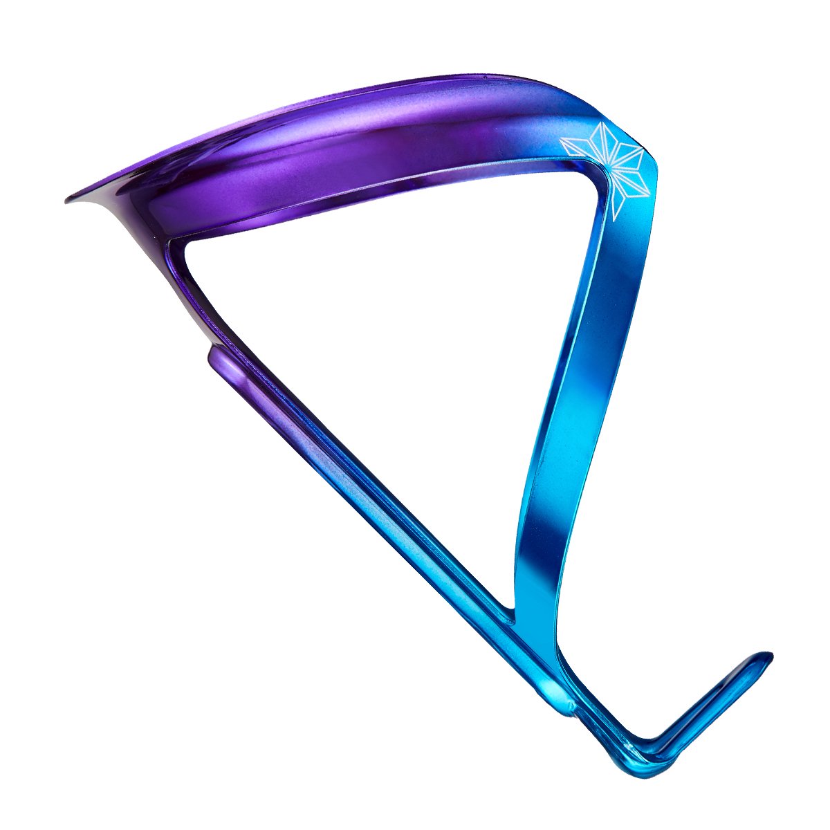 SUPACAZ Fly Cage Limited (Aluminum) - Maui Blue & Purple gertuvės laikiklis