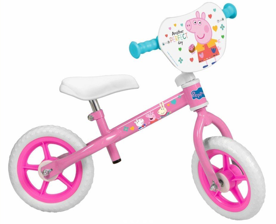 Bėgimo dviratis 10" Peppa Pig pink 195 TOIMSA