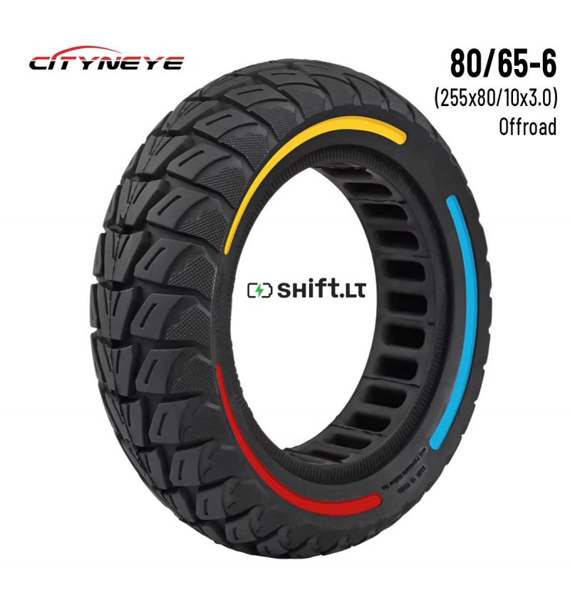 Padanga 10x3 255x80 80/65-6, pilnavidurė nepraduriama bekelės
