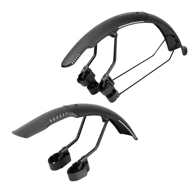 Topeak T-TC9667 Sparnų rinkinys žvyriniam dviračiui Juoda