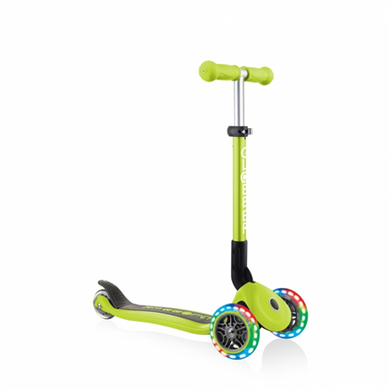 Globber | Junior Scooter | Green | Scooter Junior Foldable Fantasy Lights | 437-106|4100301-0519