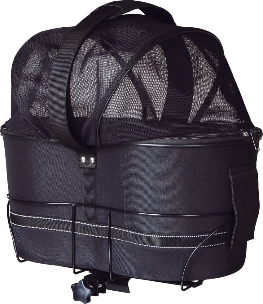 Trixie Rear bike basket for animals, 29x49x60 cm, black