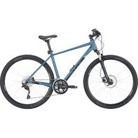 Dviratis 28" Bulls Cross Mover vyr. 30g mėlynas