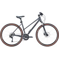 Dviratis 28" Bulls Cross Mover trapez 30g pilkas