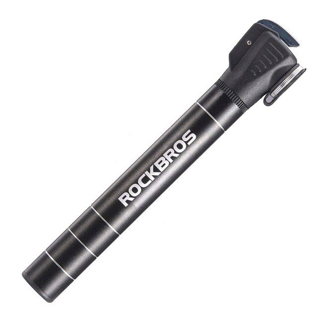 Rockbros JG-1040B Maža dviračių pompa Juoda