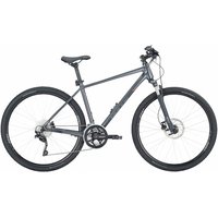 Dviratis 28" Bulls Cross Mover vyr. 30g pilkas