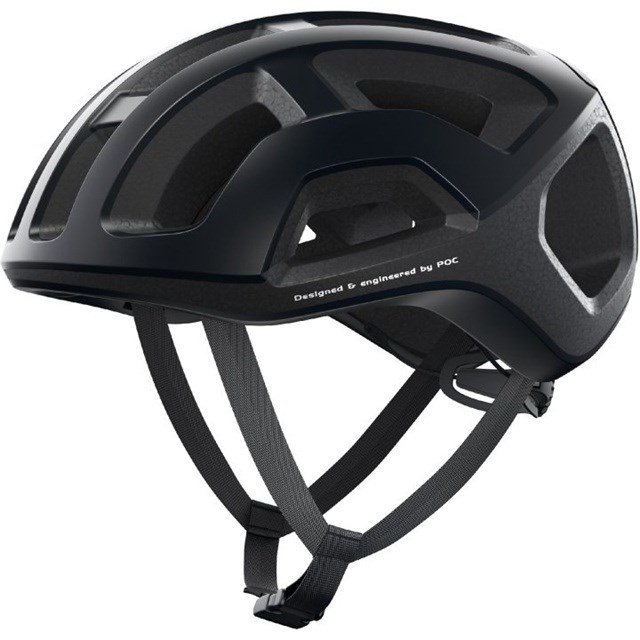 POC VENTRAL LITE Reguliuojamas dviračių šalmas, dydis M 54–59 cm, juodos spalvos