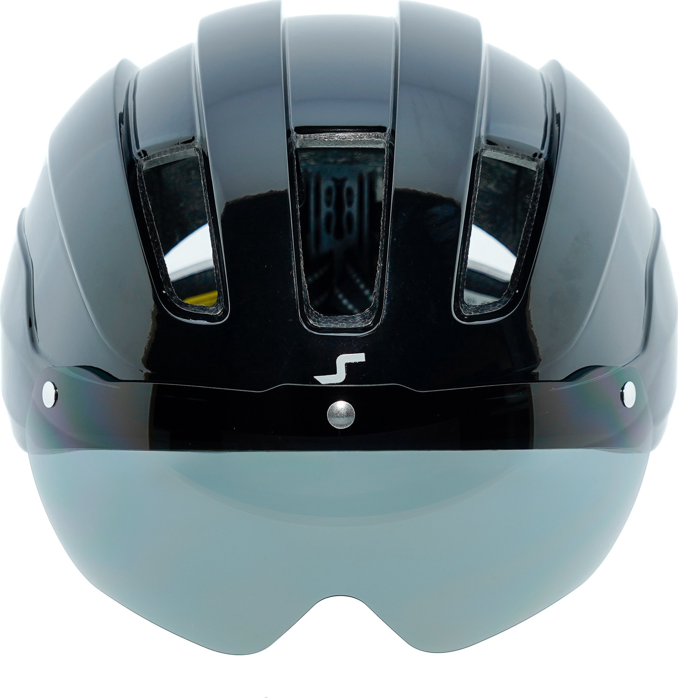 Skateflash Atomic Black Bike Helmet
