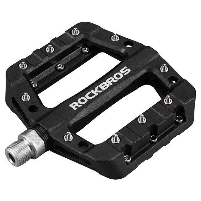 Rockbros 2017-12CBK Nailoninių dviračių pedalų rinkinys - Juodas
