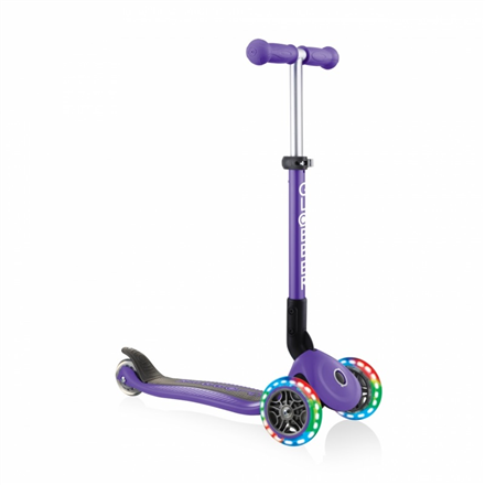 Globber  Junior Scooter  Purple  Scooter Junior Foldable Fantasy Lights